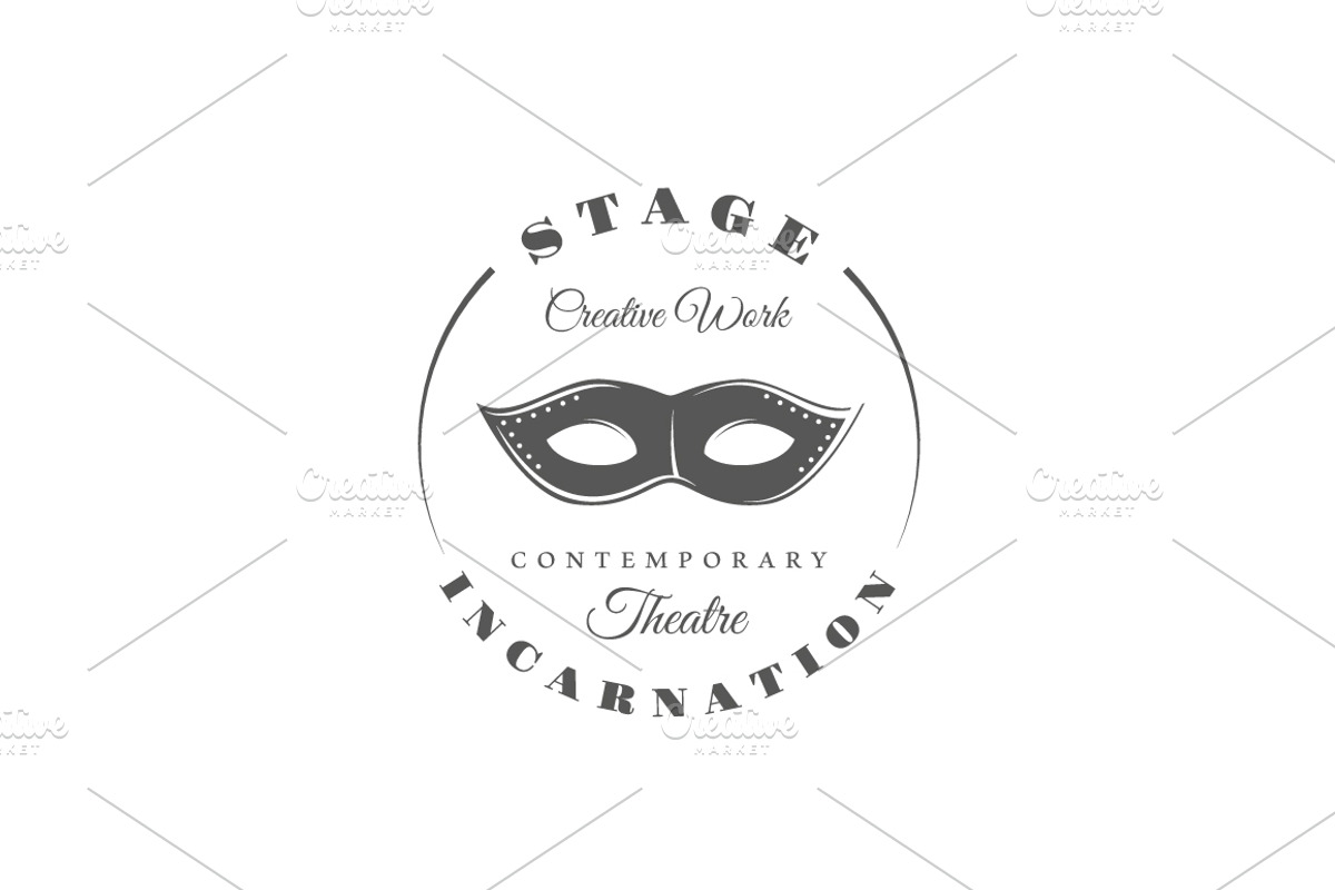 27 Theatre logos templates, a Branding & Logo Template by Art Design (Photo 21 of 38)