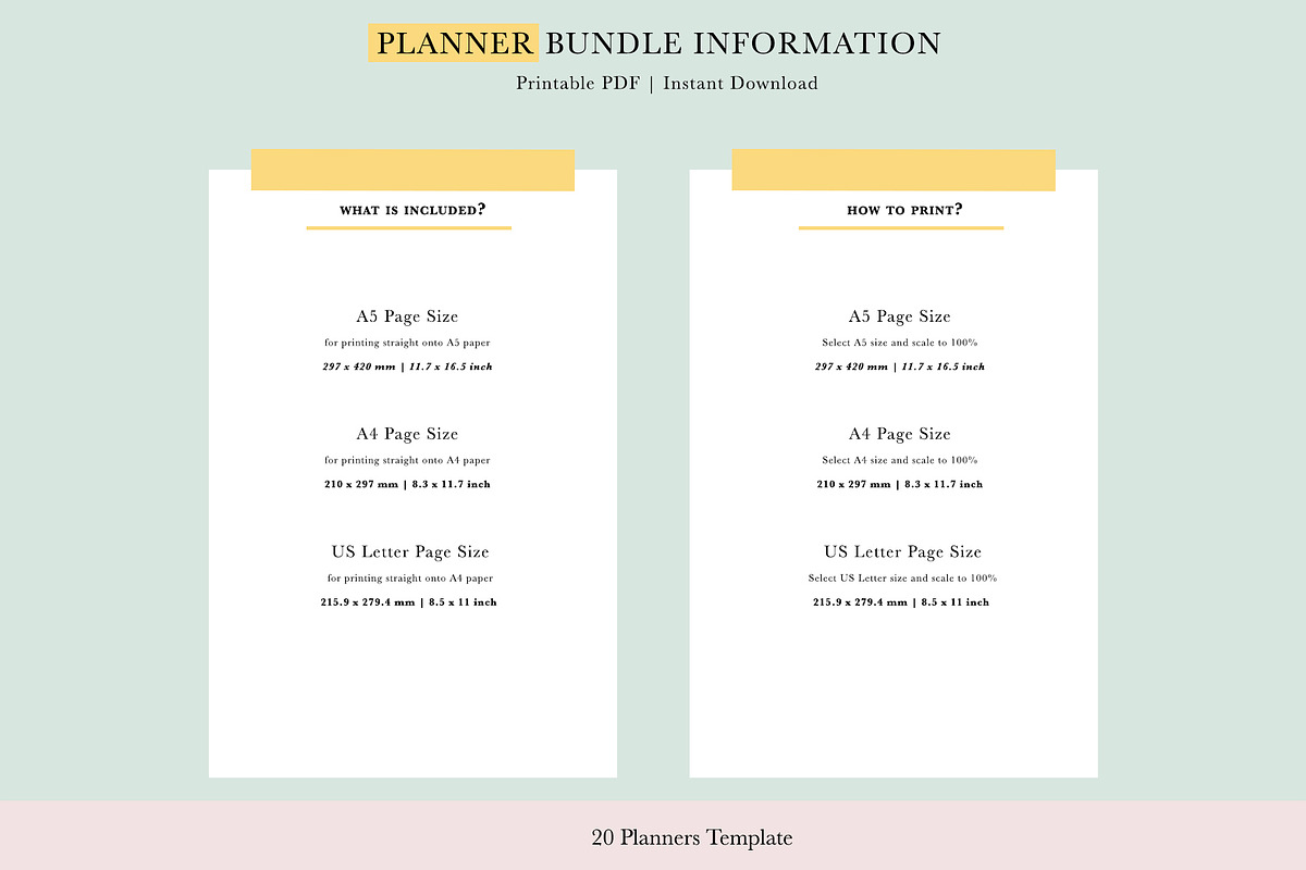 Weekly & Daily Planner - PPT Edit, a Stationery Template by Bonita Digital Design (Photo 8 of 9)