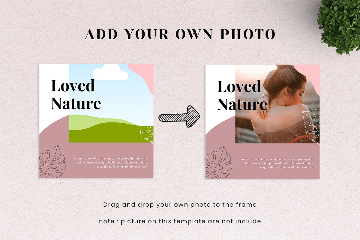Canva Instagram Post Template Dias, a Social Media Template by Lythcreative (Photo 5 of 6)