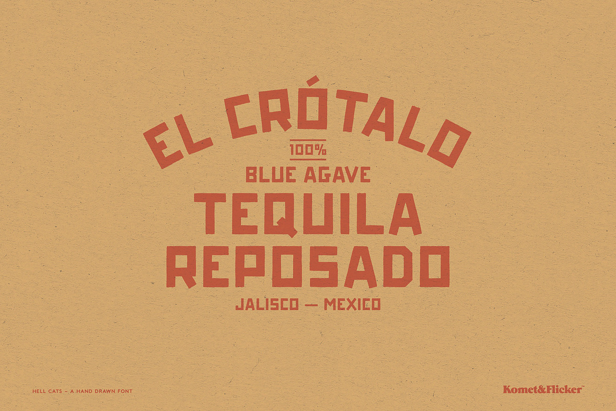 HELL CATS, a Sans Serif Font by Komet & Flicker (Photo 7 of 13)