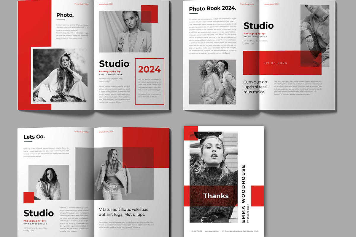 PhotoBook Magazine Layout, a Magazine Template by ContestDesign (Photo 4 of 4)