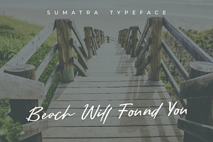 Sumatra - Beauty Handwritten Script