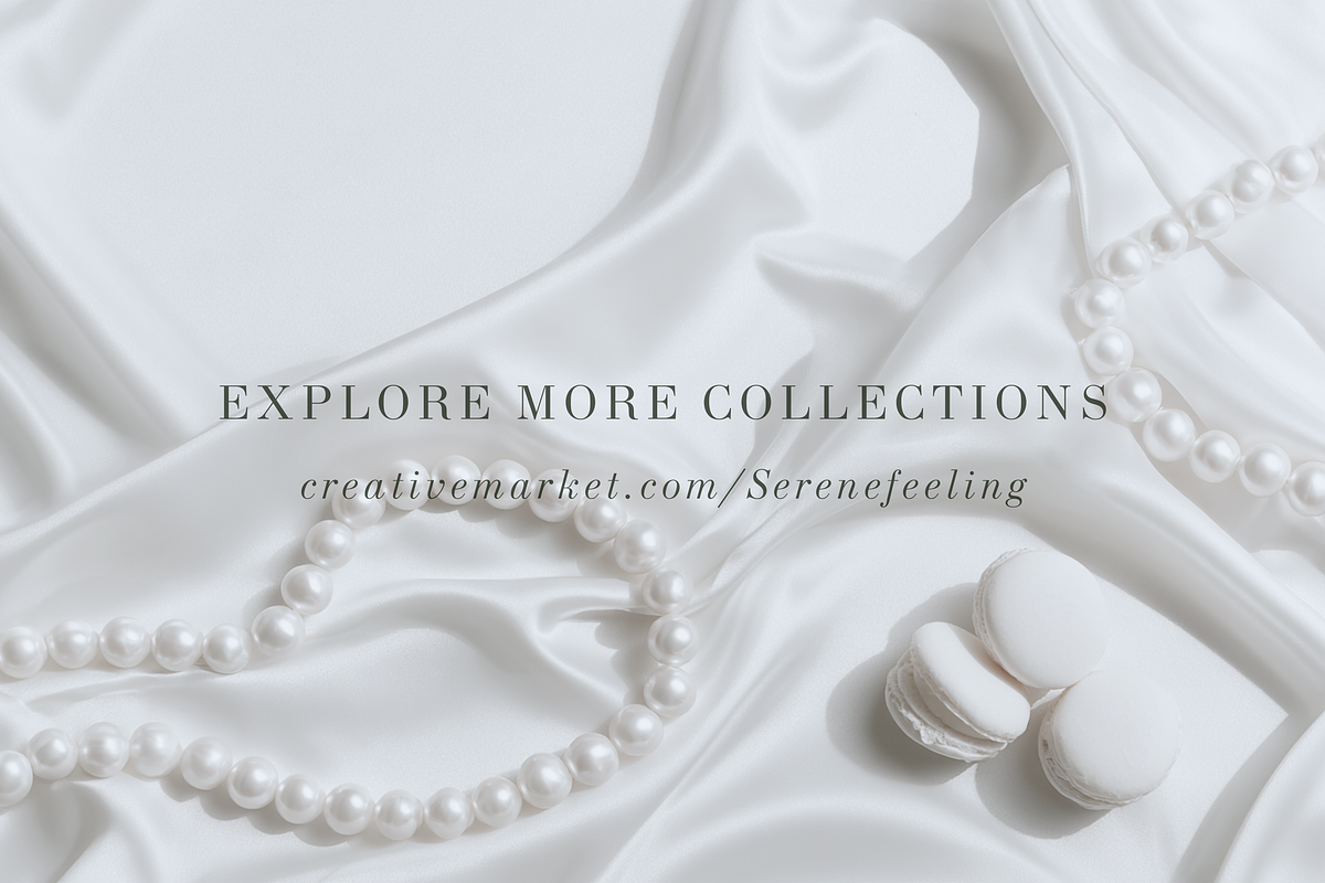 5x7 Pearl Wedding Invitation Mockup, an Advertising Mockup by Serenefeeling (Photo 7 of 7)
