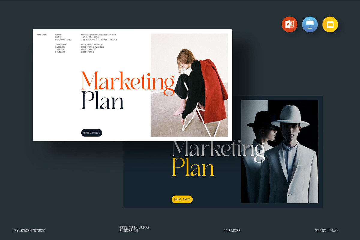 Rusi Marketing Plan Template