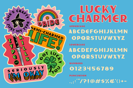 Lucky Charmer Display Font