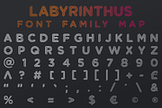 LABYRINTHUS ROUNDED, a Sans Serif Font by CRR | NTN (Thumbnail 2 of 2)
