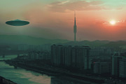97 UFO objects flying in the sky, a Transportation Photo by Handmadefont (Thumbnail 69 of 101)