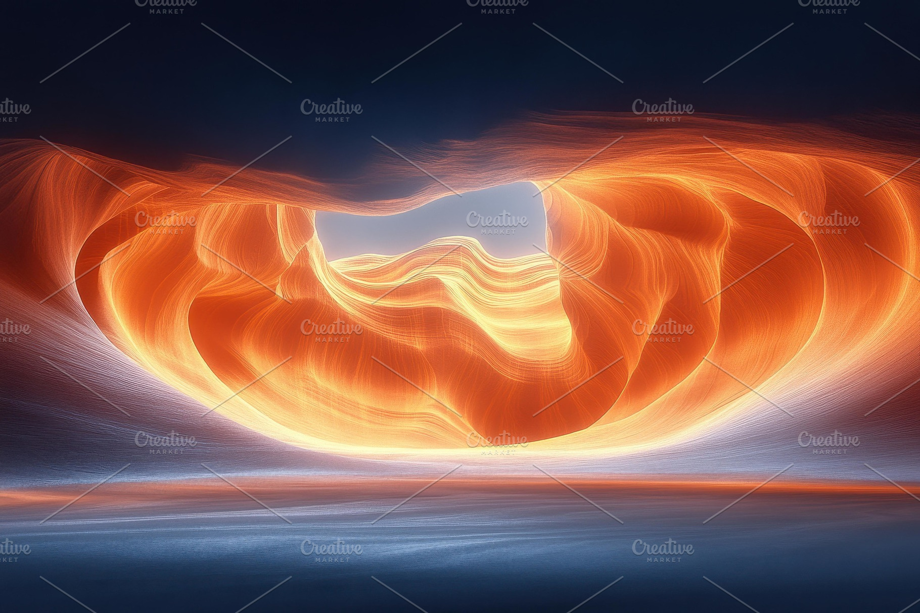 Natural formation of vibrant sandsto, a Photo by Tanuart