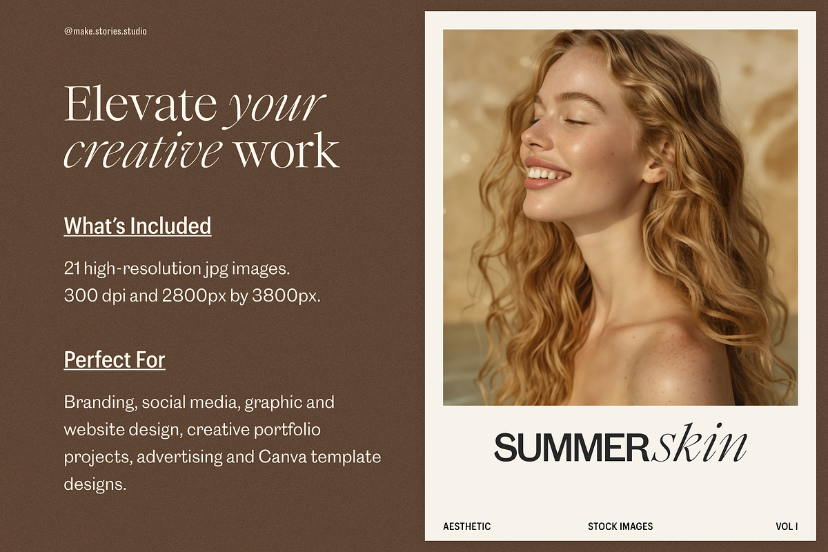 Summer Skin - Stock Photo Bundle, a Beauty & Fashion Photo by Make Stories Studio (Photo 6 of 6)