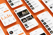 Workout, Fitness Coach Planner App, an App Template by nagaredesignstudio (Thumbnail 1 of 2)