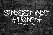 Graffiti font / street art font., a Handwritten Font by Nomber_86 (Thumbnail 1 of 3)