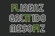 Voltine - Modern Neon Typeface, a Font by Flawless And Co (Thumbnail 6 of 10)