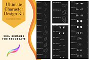 Character Design-Procreate Brushes, a Brush Add-On by MissPerfectKaos (Thumbnail 10 of 16)