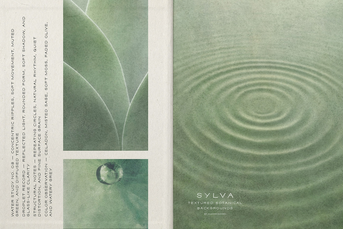 Sylva Textured Botanical Backgrounds, a Background Graphic by alonahaidash (Photo 6 of 15)