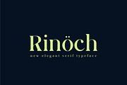 Rinoch | Serif Typeface, a Serif Font by Nowpe Studio (Thumbnail 1 of 6)