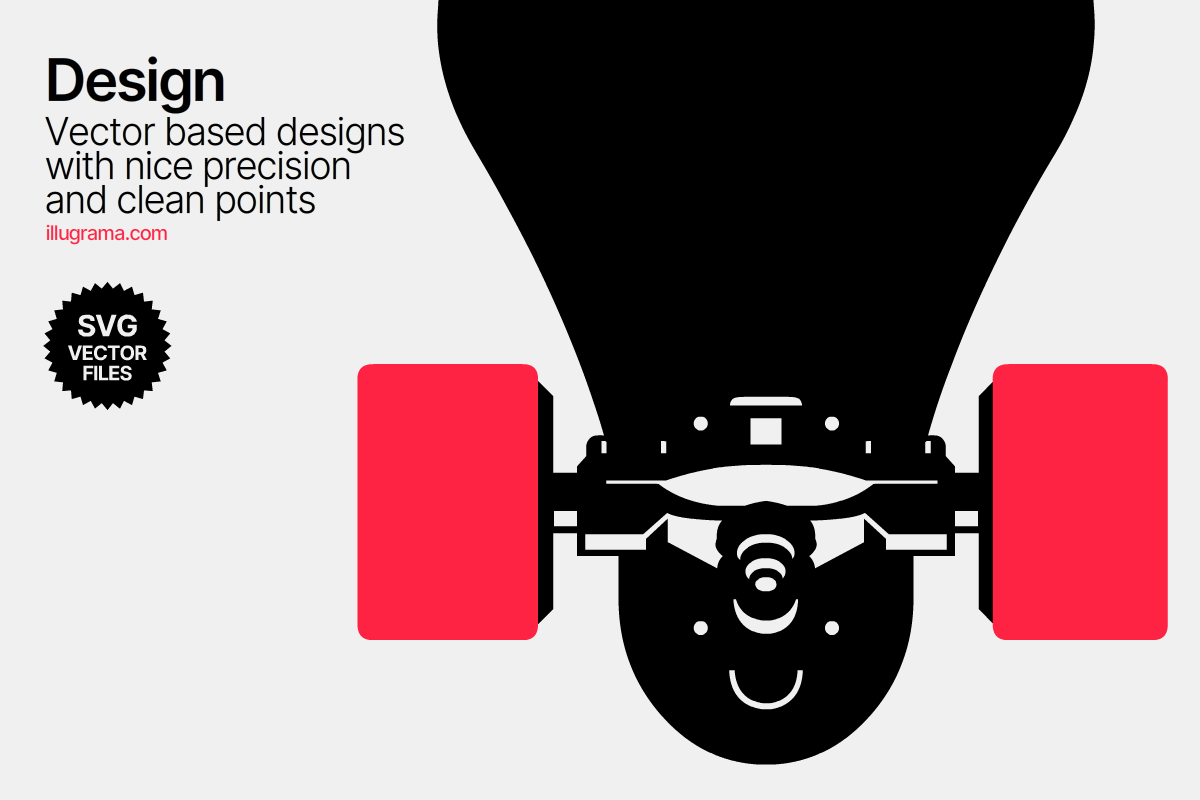 Skateboard & Longboard - Graphics, an Illustration by illugrama (Photo 3 of 7)