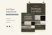 Kansonoir - Flyer Template, a Flyer Template by Fannan Studio (Thumbnail 1 of 3)