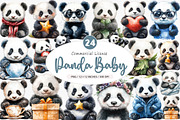 Panda Baby Panda Little Panda PNG, an Illustration by SinaCreation (Thumbnail 1 of 5)
