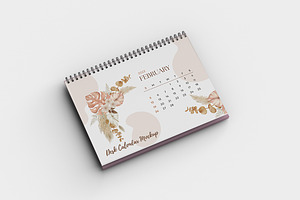 Desk Calendar Mockups