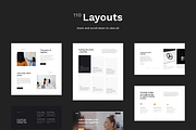 SALE -Werk UI Kit 110 modern layouts, an UI Kit Template by Ghostpixel (Thumbnail 9 of 13)