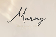 Marny - Stylish Signature Typeface, a Script Font by Craft Supply Co.