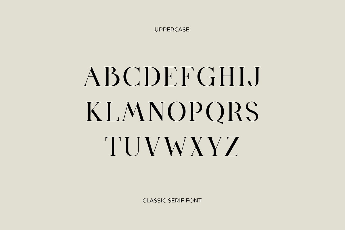 Birgine Modern Serif Font, a Serif Font by UICreative (Photo 10 of 12)