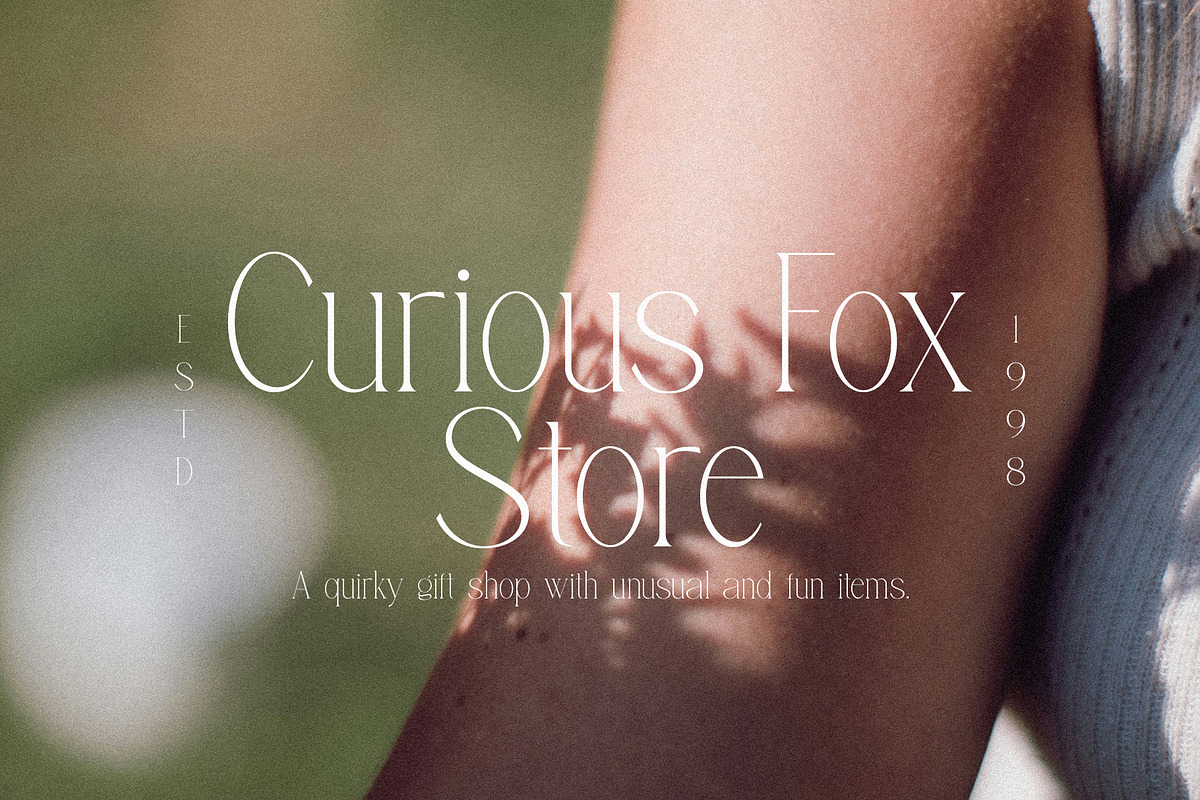 Floria - Elegant Display Serif, a Serif Font by Schrifted Type (Photo 3 of 8)