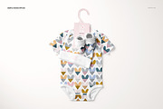 Hat Booties Onesie Mockup (24/LFv.2), a Hat Mockup by creatsy5 (Thumbnail 4 of 8)
