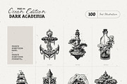 Dark Academia Ocean | Illustration, an Object Illustration by KetteCreate (Thumbnail 11 of 14)
