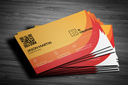 Creative Orange Business Card, a Business Card Template by bouncy (Thumbnail 2 of 4)