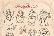 Merry Christmas, a Seasonal Illustration by Ink Stories (Thumbnail 5 of 25)