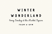 Holiday Market, a Script Font by Bruised Goods (Thumbnail 9 of 11)