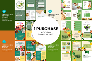 Dietitian Social Media BUNDLE