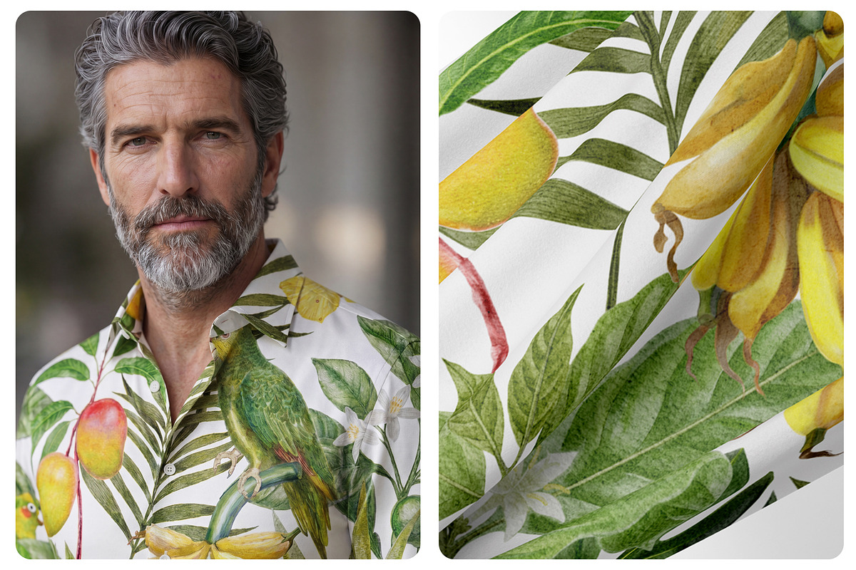 Botanical Watercolor Collection, a Pattern Graphic by mila_leev (Photo 6 of 13)
