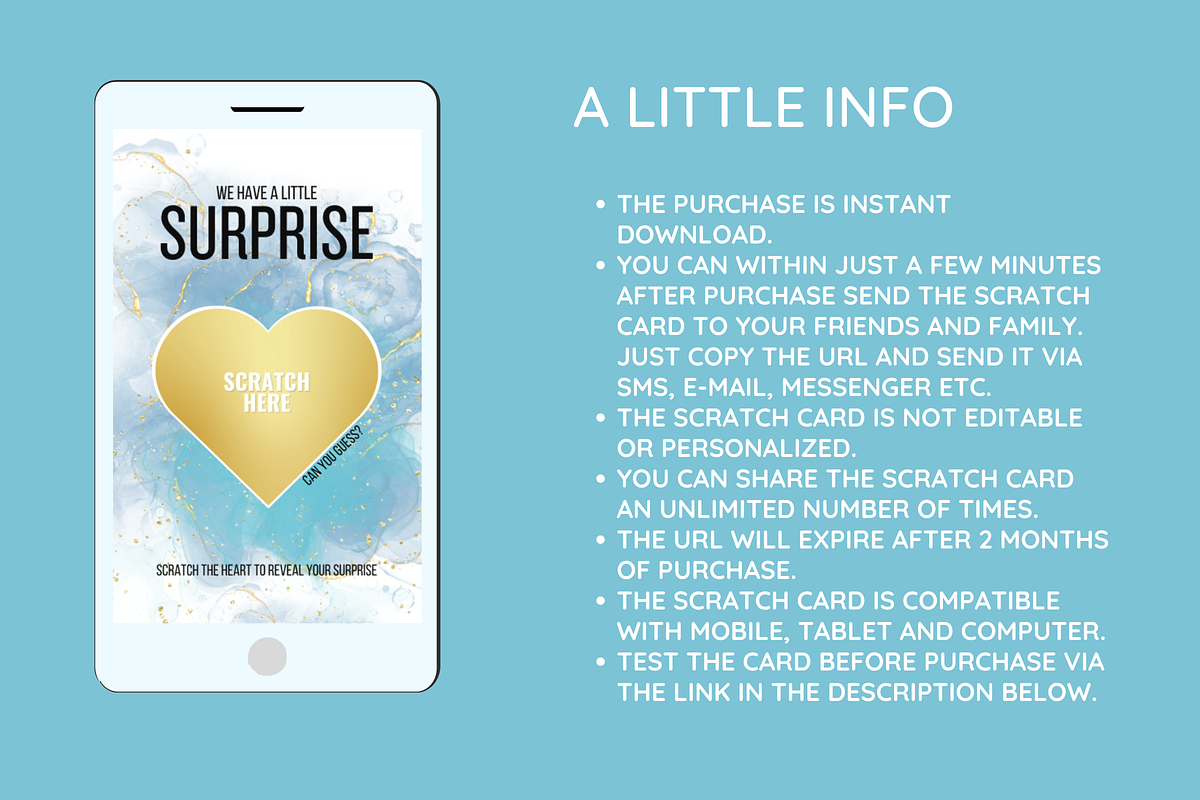 New Uncle Pregnancy Reveal Scratch, an Email Template by SunshineStudioBoutique (Photo 4 of 7)