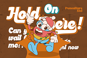 Pespan Retro Font, a Script Font by Pen Culture (Thumbnail 3 of 12)