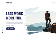 Ramro Web UI Kit - Header, an UI Kit Template by Danfe Designs (Thumbnail 4 of 11)
