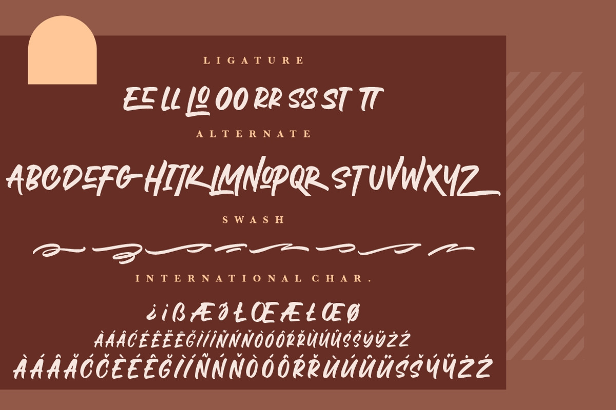 Megaloman Brush Marker, a Script Font by Creatype Studio (Photo 8 of 9)