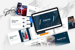 Clanny - Car Wash Keynote Template