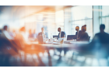 strategy blur blur business ai, a Background Photo by pikepicture