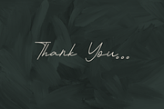 Thalliant Font, a Handwritten Font by albert_kalingga (Thumbnail 5 of 5)