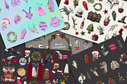 CREEPY Christmas Bundle, an Illustration by SecondOfJuly (Thumbnail 4 of 6)