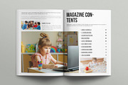 Kids Magazine Template, a Magazine Template by E-Type (Thumbnail 2 of 7)