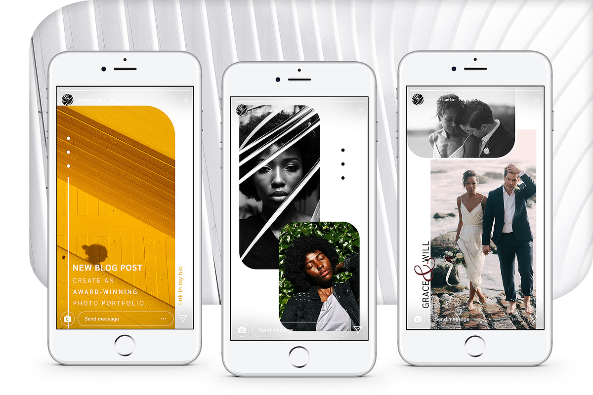 MINIMAL Instagram Stories, a Social Media Template by The Black & Art (Photo 7 of 7)