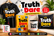 Truth Dare, a Slab Serif Font by Wow Magic (Thumbnail 3 of 9)