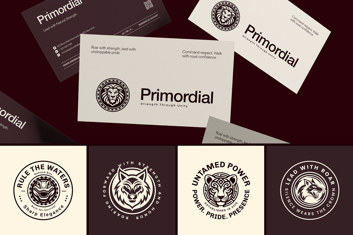 1500 Animal Logos, a Solid Icon by Creative Stall (Photo 4 of 37)