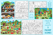 Funny dwarfs clipart and designs, an Object Graphic by Lexi Claus (Thumbnail 5 of 9)