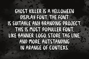 Ghost Killer, a Handwritten Font by QR Design Studio (Thumbnail 2 of 6)