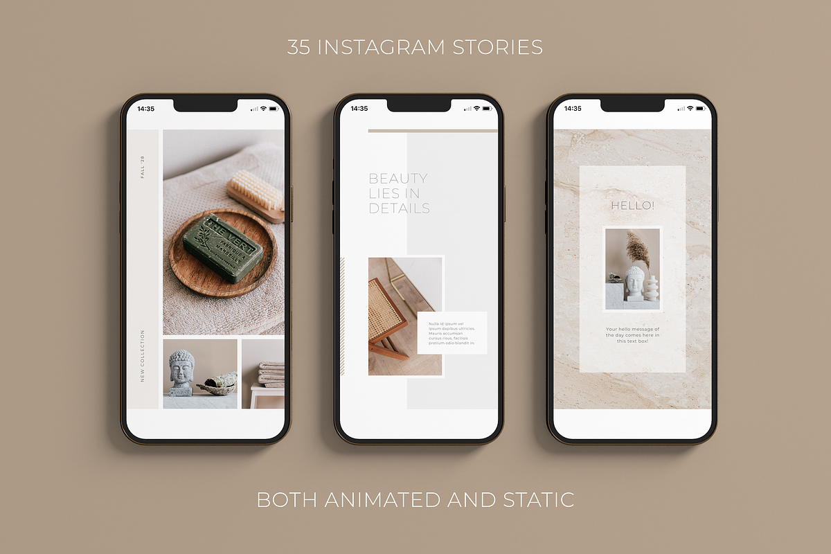 Vanilla Social Media Kit for Canva, a Social Media Template by SlideStation (Photo 7 of 12)