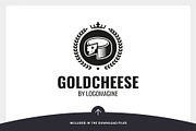 Gold Cheese Logo Template, a Branding & Logo Template by LOGOMAGINE (Thumbnail 10 of 16)